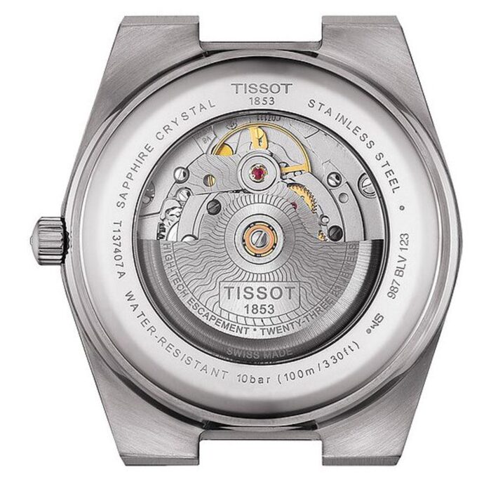 Tissot PRX 35MM Auto Unisex Silver Watch - T137.207.11.091.00 - Image 4